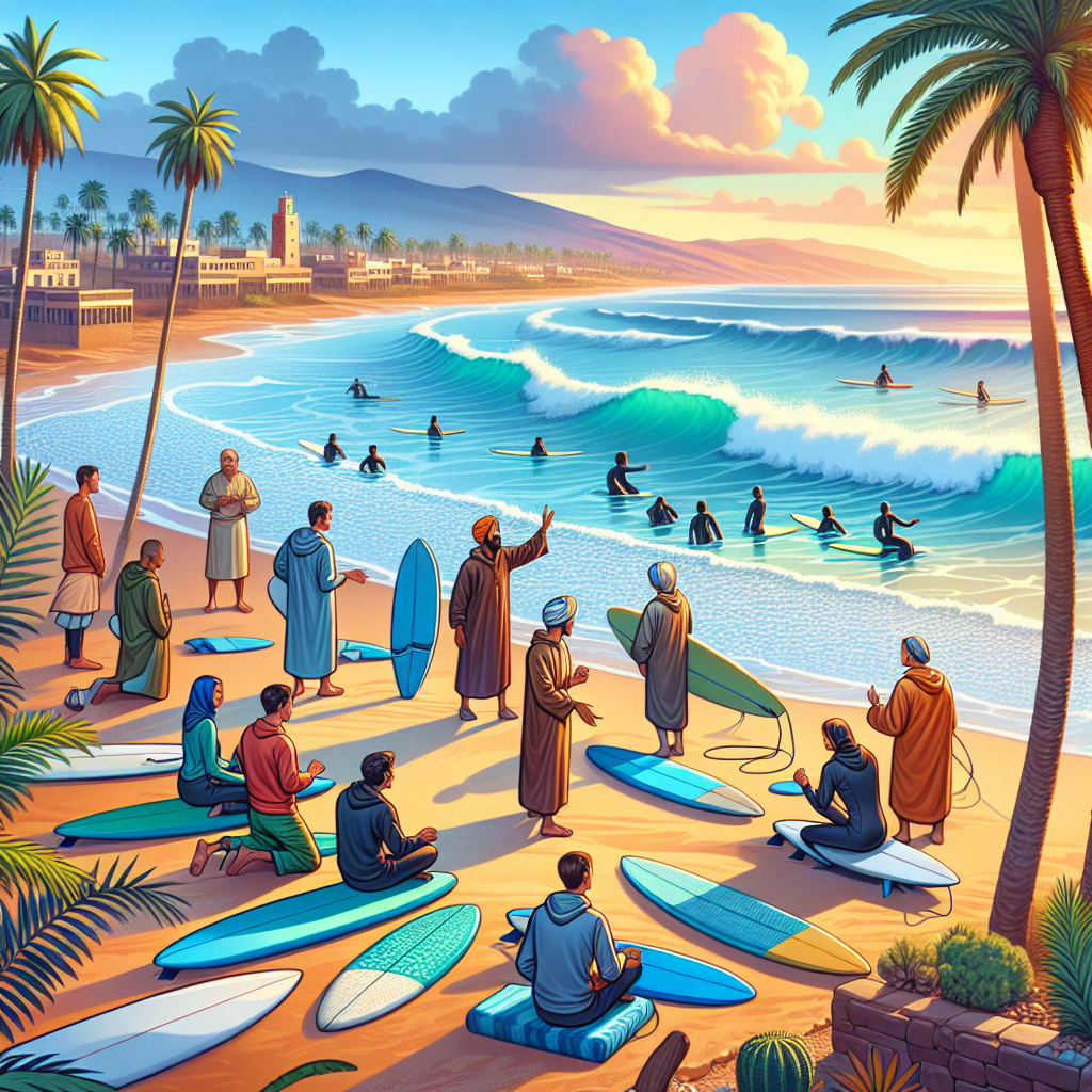 Surf camp Maroko – idealne miejsce na wakacje dla miłośników surfingu